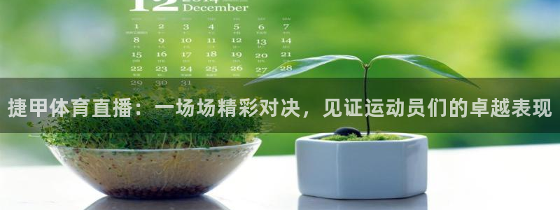 捷甲体育直播：一场场精彩对决，见证运动员们的卓越表现